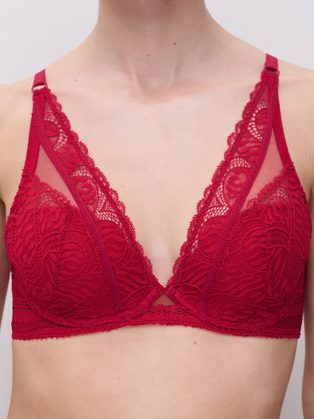 Chantelle Pulp AMOR - Soutien-gorge armatures coques plongeant